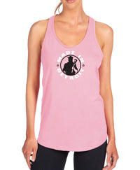 Ladies MID Lilac Racerback Tank