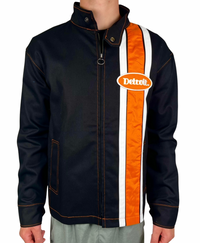 Men's Black Detroit Denim Jackets