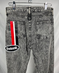 (1 of 1) Vintage Detroit Grey Wash Denim Jeans - Size 29