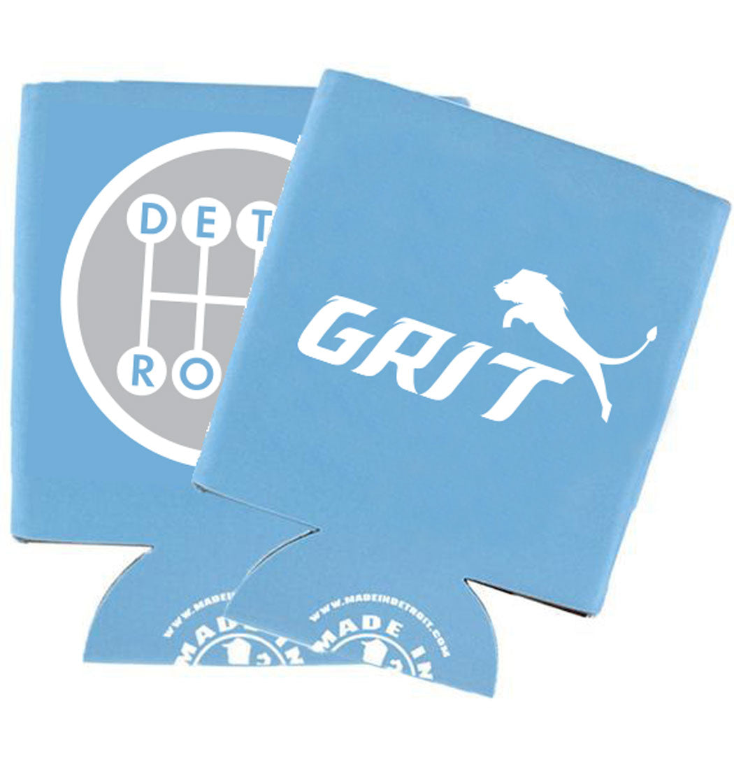 Shifter/Grit Blue Koozie