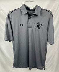 NEW (1 of 1) Blk MID Grey Polo - MEDIUM