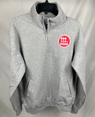 (1 of 1) Red Shifter Grey 1/4 Zip - MEDIUM