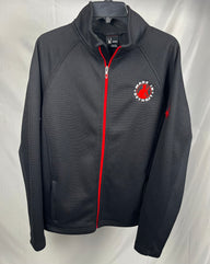 (1 of 1) MID Black/Red Zip Up - MEDIUM