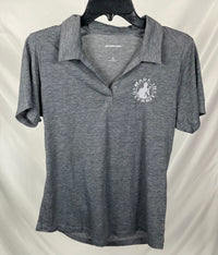 NEW (1 of 1) Ladies Silver MID Grey Polo - MEDIUM