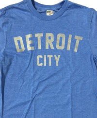 Detroit City Heather Royal Shirt