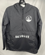 (1 of 1) Spirit of Detroit Black Windbreaker - XS