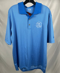 (1 of 1) Shifter Blue Striped Polo - LARGE