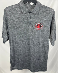 (1 of 1) MID Heather Grey Polo - SMALL