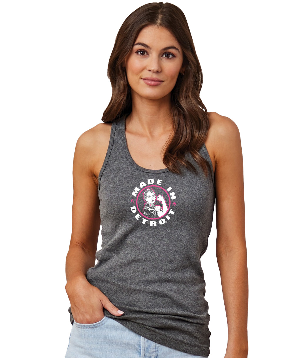 Ladies Rosie Dark Heather Tank