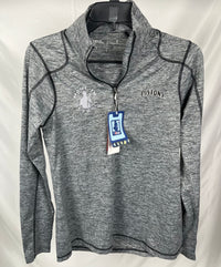 NEW (1 of 1) Ladies Silver MID Grey 1/4 Zip - SMALL