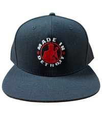 MID Black Snapbacks