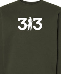 313 Army Crewneck