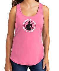 Ladies MID Neon Pink Tank