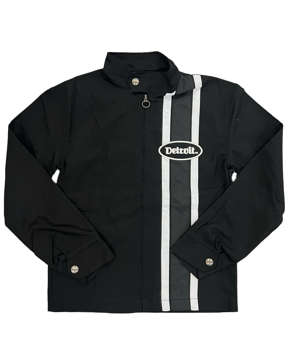 Men's Black Detroit Denim Jackets