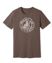 MID Circle w/ Tough Times Back Cocoa Shirt