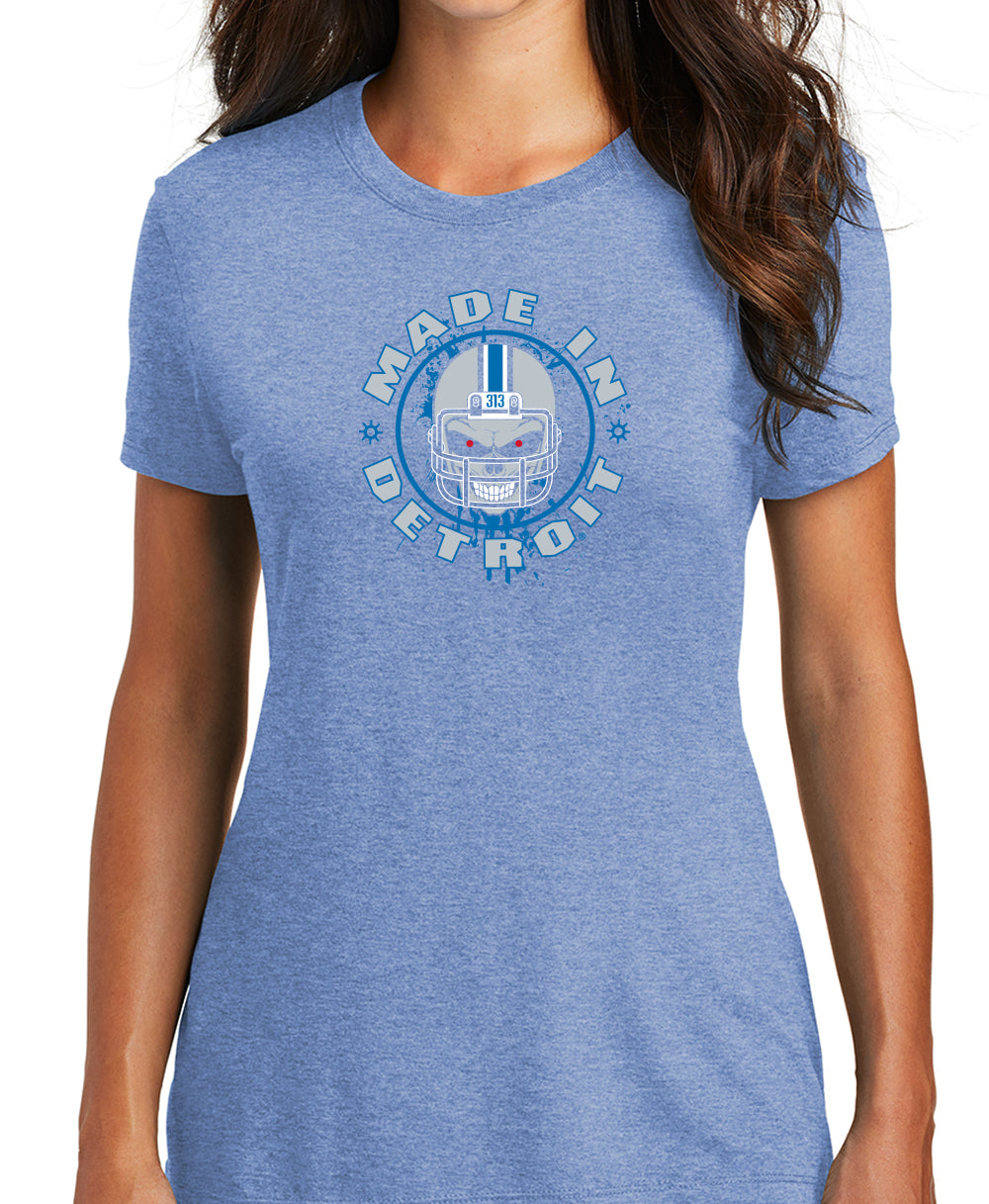 Ladies MID Helmet Skull Shirts