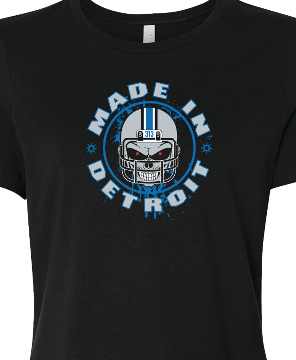 Ladies MID Helmet Skull Shirts