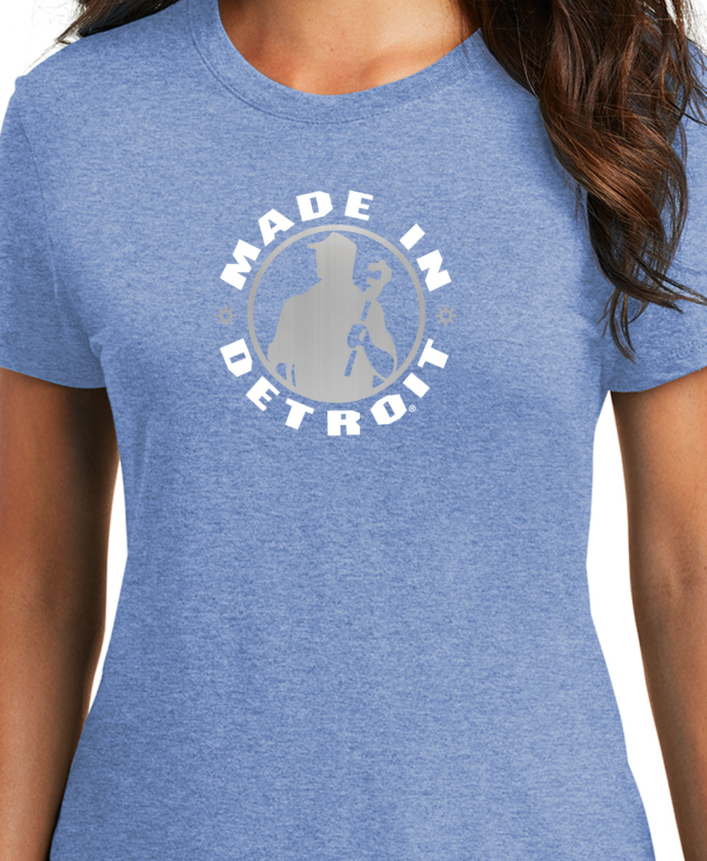 Ladies MID Maritime Frost Premium Triblend Shirt