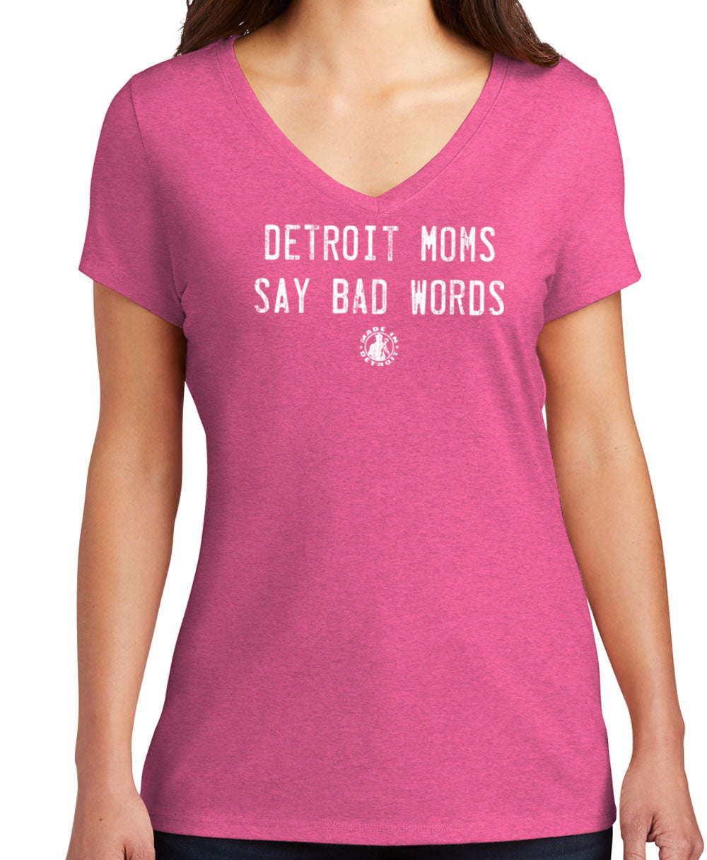 Detroit Moms Tri-V Neck