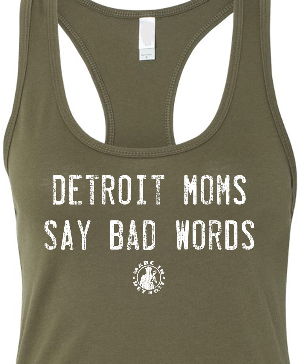Detroit Mom Racerback Tank