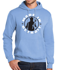MID Light Blue Hoodies