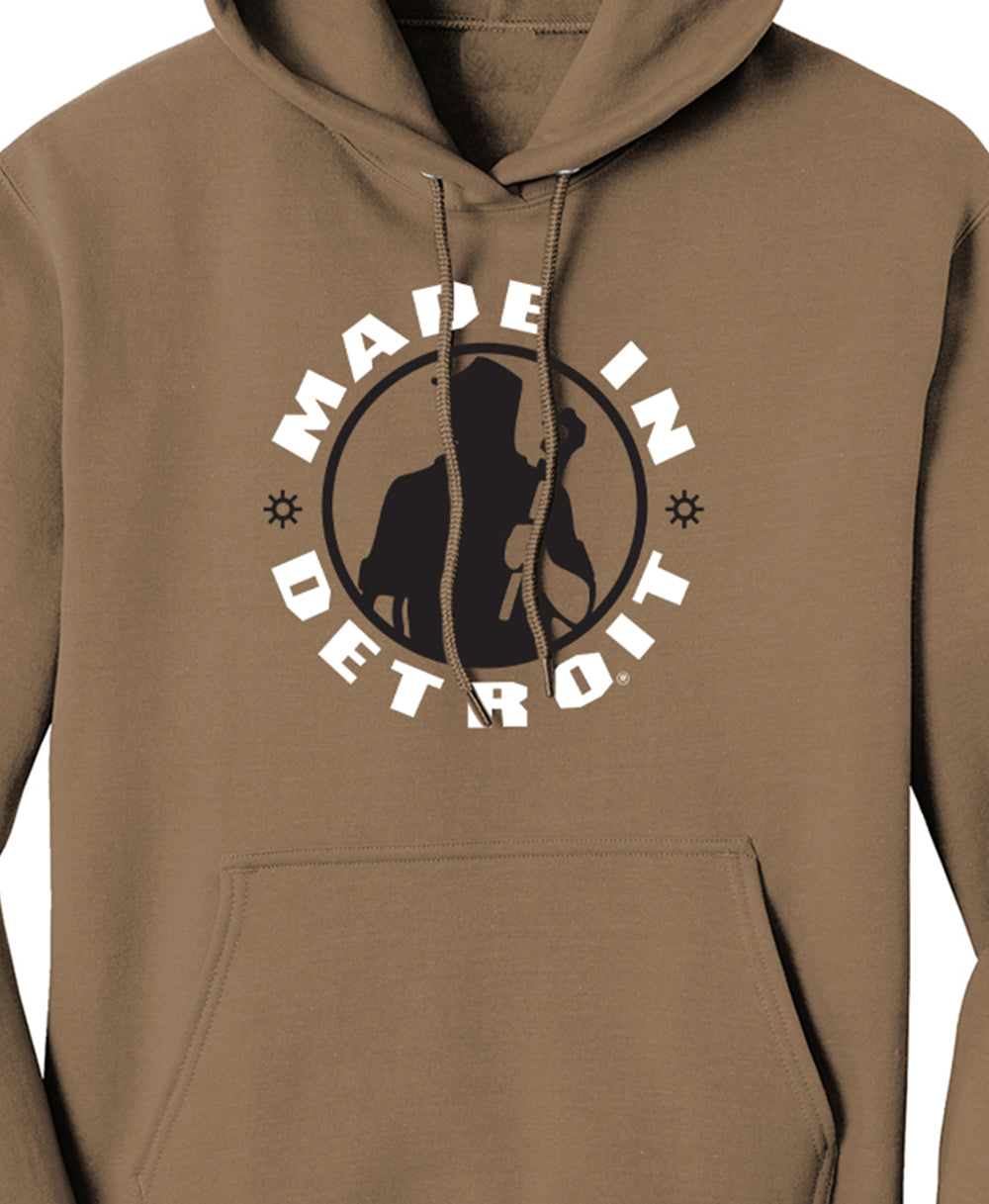 MID Woodland Brown Hoodie