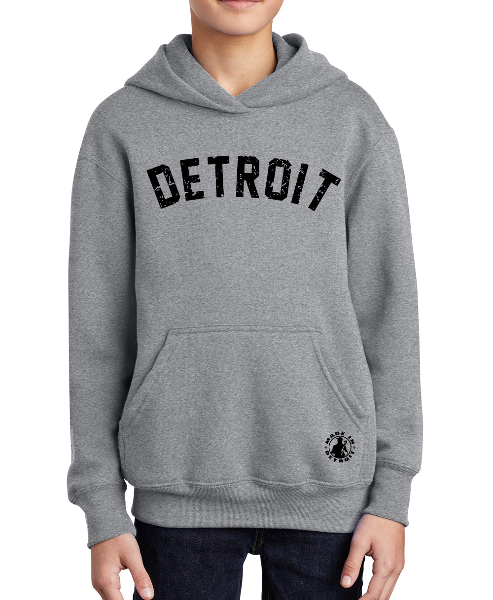 Youth Detroit Arch Athletic Heather Hoodie