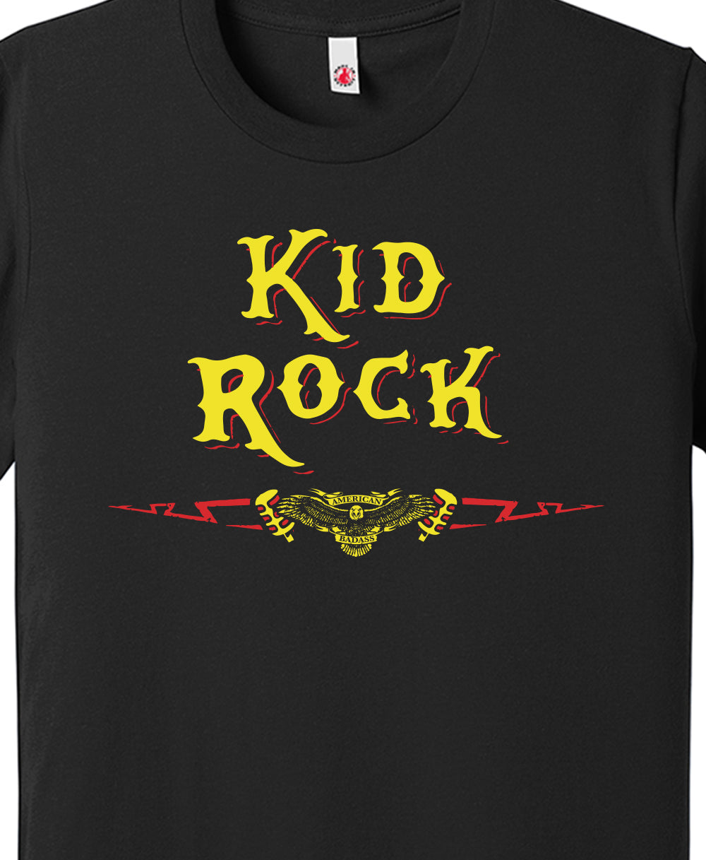 Kid Rock American Badass Red/Yellow Made In Detroit