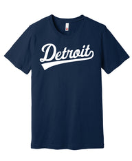 Detroit Tail Script Shirts