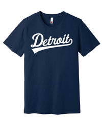 Detroit Tail Script Shirts