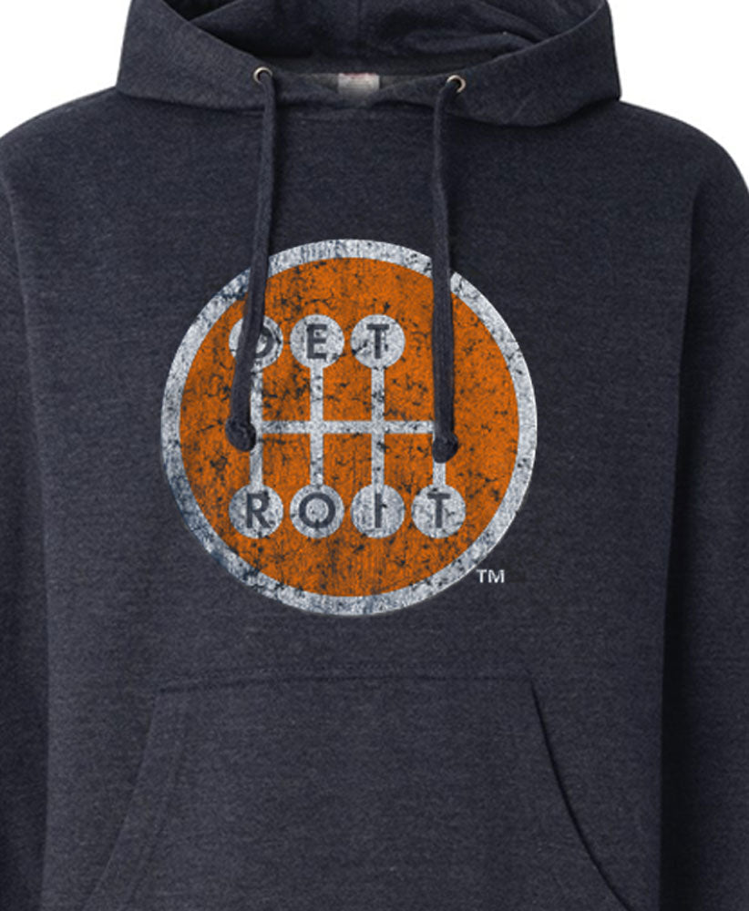 gear shift hoodie Detroit Shifter Hoodie – Muscle Car Design