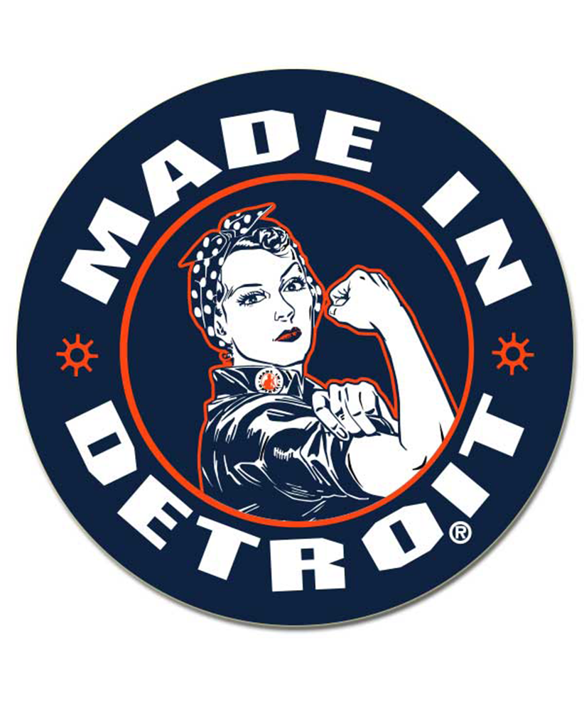 Rosie the Riveter 4" Stickers