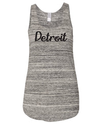 Detroit Script Eco Jersey Racerback - XS