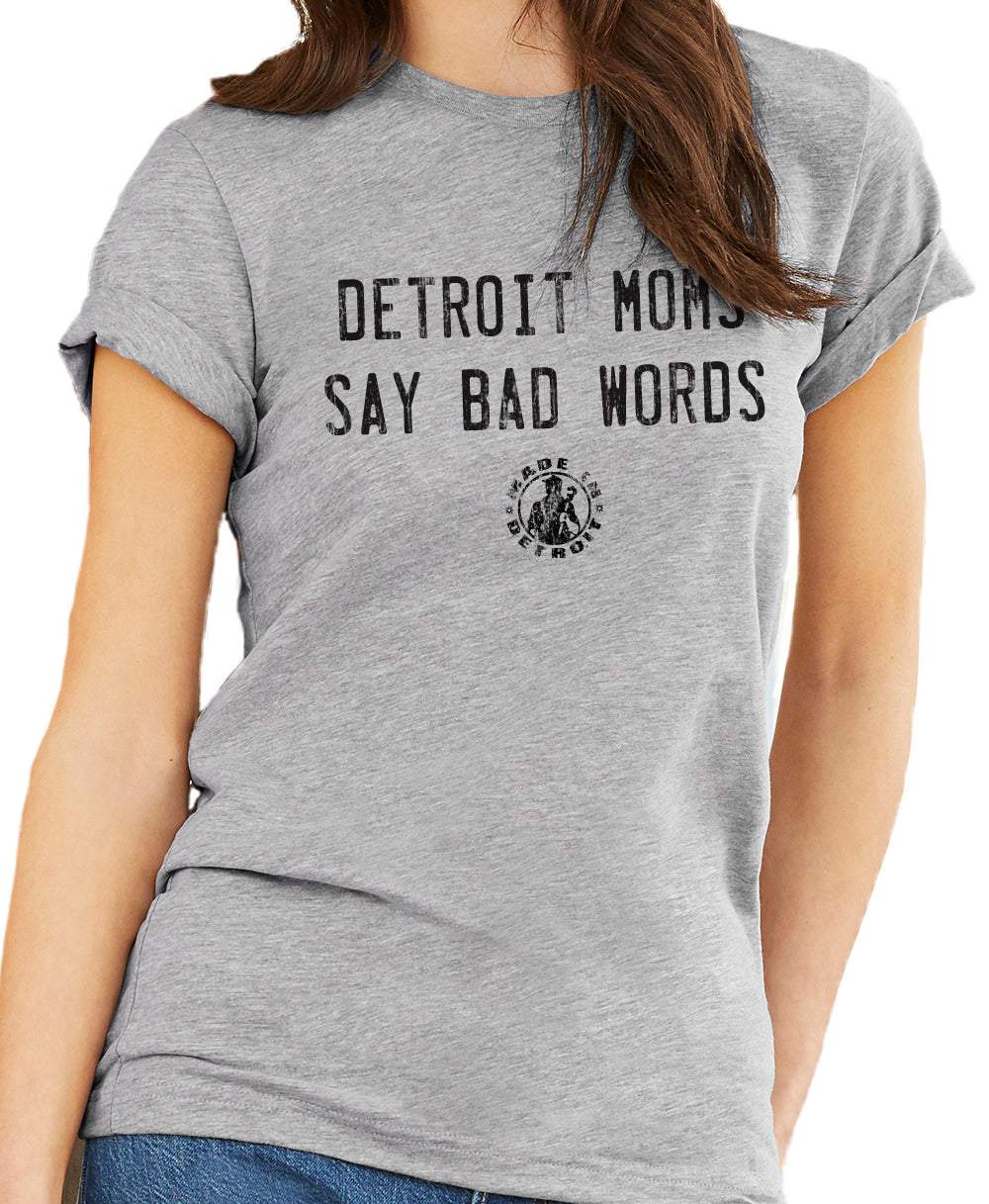 Detroit Moms Grey Shirt