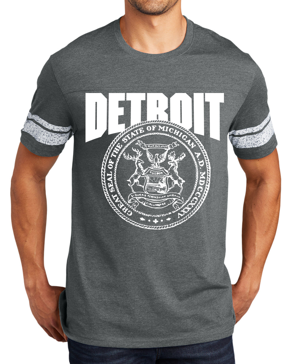 Detroit State Seal Game Tee