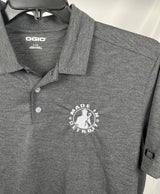 NEW (1 of 1) Silver MID Dark Grey OG Polo - LARGE