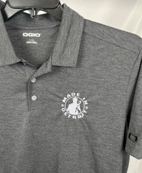 NEW (1 of 1) Silver MID Dark Grey OG Polo - LARGE