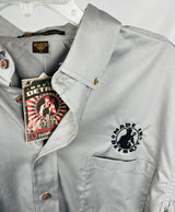 (1 of 1) MID Grey Button Up - LARGE