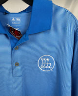 (1 of 1) Shifter Blue Striped Polo - LARGE