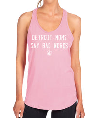 Detroit Moms Say Bad Words Racerback Tanks