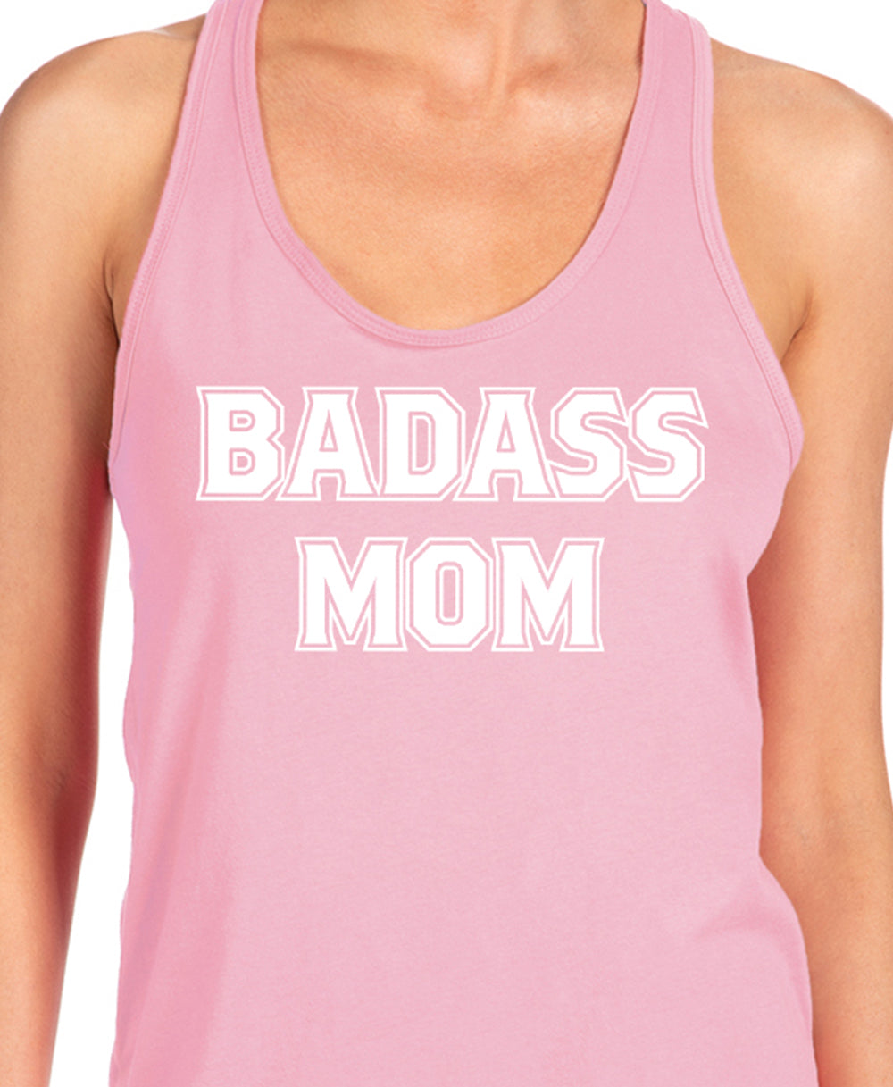 Badass Mom Racerback Tanks