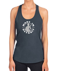 Ladies Indigo Racerback Tanks