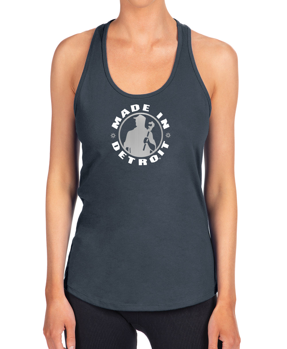 Ladies Indigo Racerback Tanks