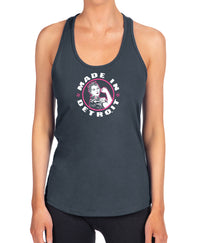 Ladies Indigo Racerback Tanks