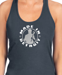 Ladies Indigo Racerback Tanks