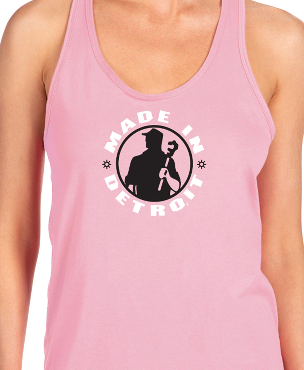 Ladies MID Lilac Racerback Tank