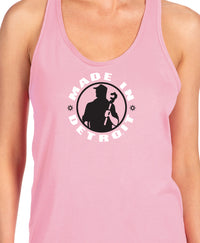 Ladies MID Lilac Racerback Tank