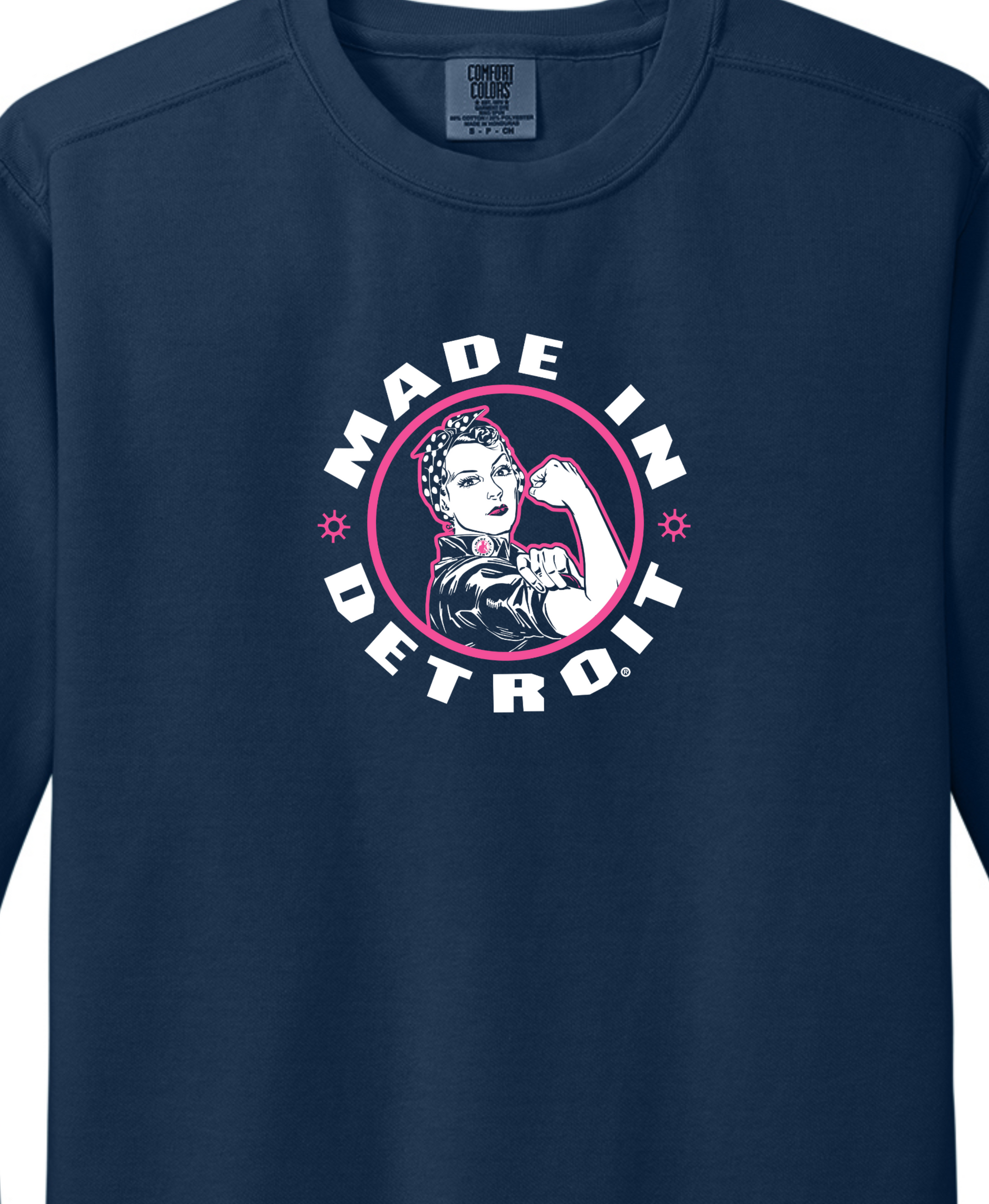 Ladies Rosie True Navy Crewneck