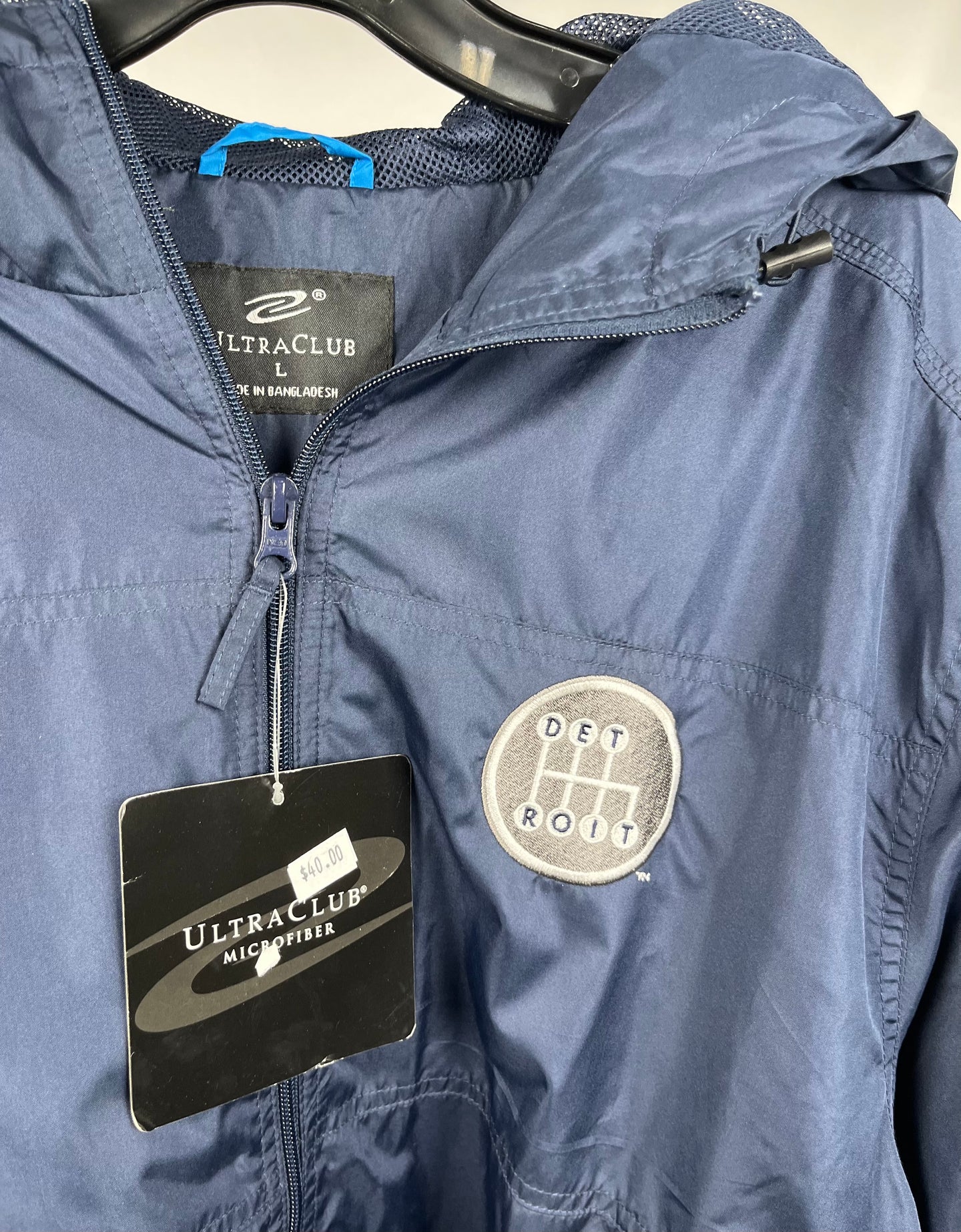 (1 of 1) Shifter Windbreaker Navy Zip Up - LARGE