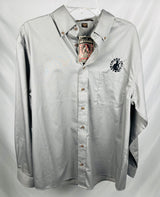 (1 of 1) MID Grey Button Up - LARGE